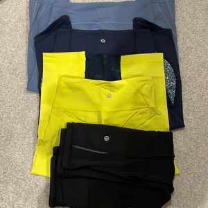 Lululemon cropped work out pants